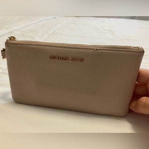 Michael Kors pink wristlet
